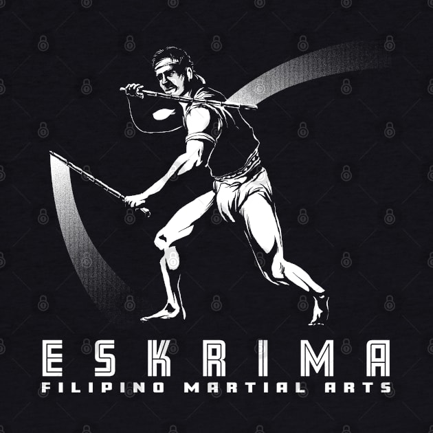 Eskrima Kali Arnis Warrior by Black Tee Inc